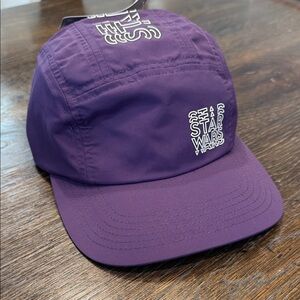 Star Wars Purple Hat with Logo new with tags. Unisex design